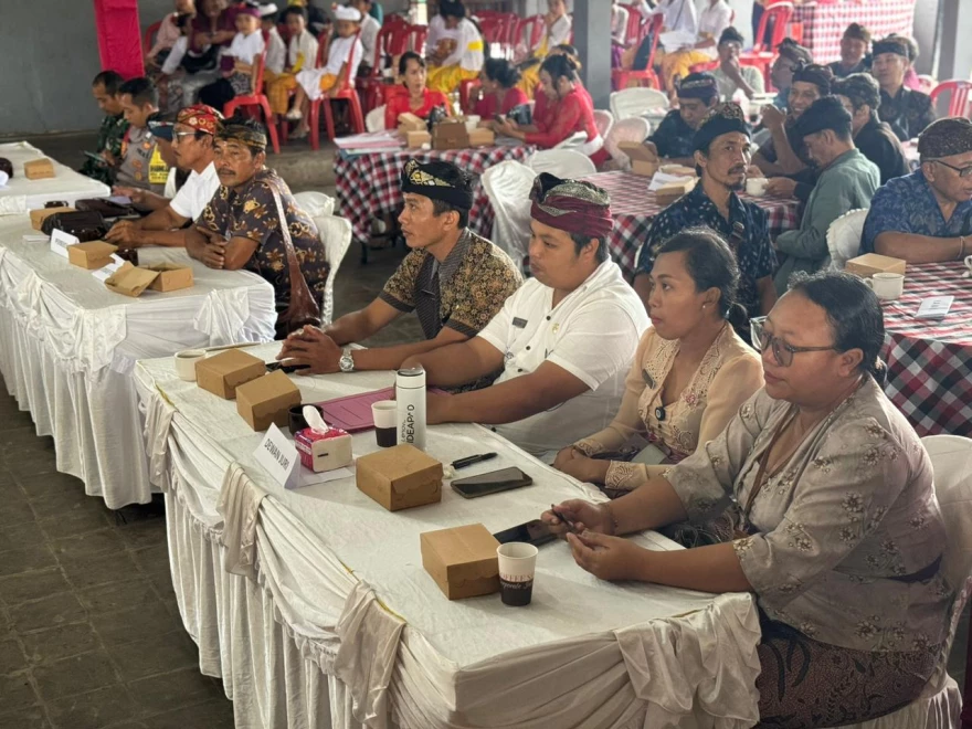 Kegiatan Bulan Bahasa Bali VIII Di Desa Munduktemu