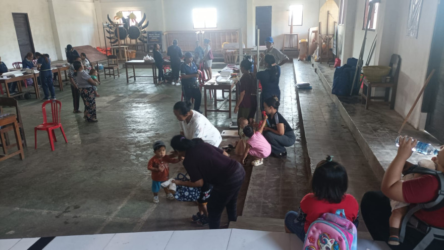Posyandu Siklus Hidup di Desa Adat Kebonjero 2024