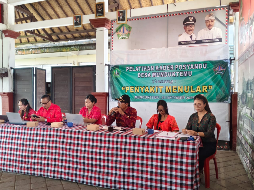 Pelatihan Kader Posyandu Fokuskan Pencegahan Penyakit Menular