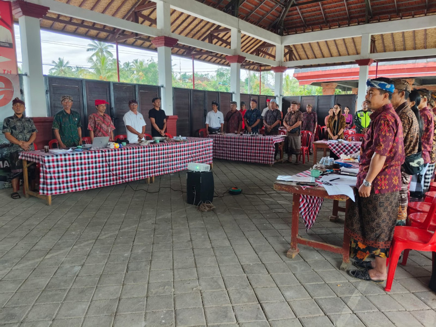 Musdes Pertanggungjawaban Pemerintahan Desa Tahun Anggaran 2024